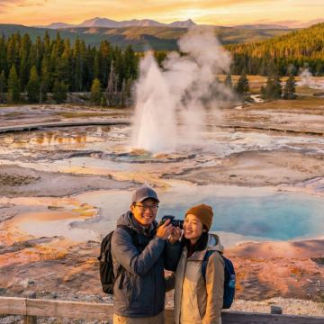 美国西海岸+洛杉矶市+黄石国家公园+拉斯维加斯11日拼小团