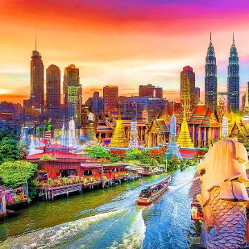 泰国+新加坡+马来西亚10日9晚跟团游