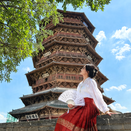 太原+五台山+雁门关景区+平遥古城+壶口瀑布6日5晚跟团游