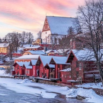 芬兰赫尔辛基+波尔沃+瑞典斯德哥尔摩+爱沙尼亚塔林+丹麦哥本哈根+欧登塞10日9晚拼小团