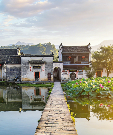 7D6N • Huangshan Scenic Area with shuttle bus and cable car, Qiandao Lake with boat ticket, Wuyuan Huangling with cable car, Hongcun, Xidi and Huizhou Ancient City