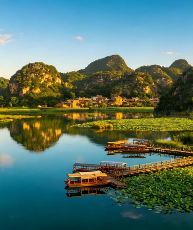 7D6N • Kunming + Mile + Puzhehei + Mengzi + Yuanyang + Jianshui: From highland lakes and artistic vineyards to karst peaks, ancient rice terraces, and historic towns