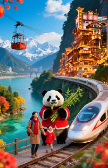 重庆+成都+九寨沟6日5晚拼小团图片