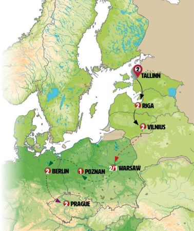 13D12N • Stunning Baltics End Prague