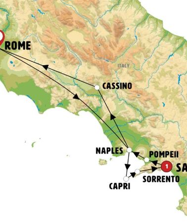 3D2N • Sorrento, Capri and Pompeii