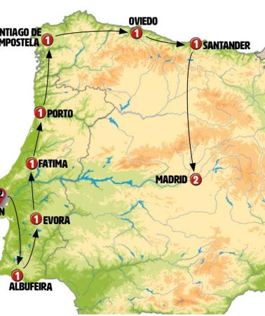 12D11N • Complete Portugal and Northern Spain