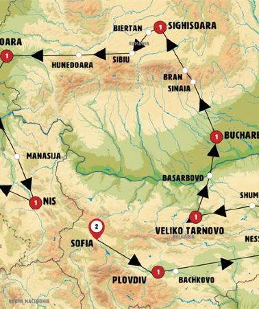 15D14N • Wonders of Bulgaria, Romania, and Serbia