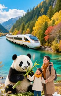 成都+九寨沟+黄龙风景名胜区+三星堆博物馆4日3晚拼小团图片