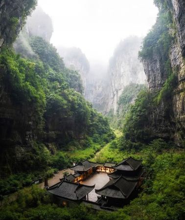 2D1N • Visit movie filming location: Wulong Natural Three Bridges + Fairy Mountain + Longshui Gorge