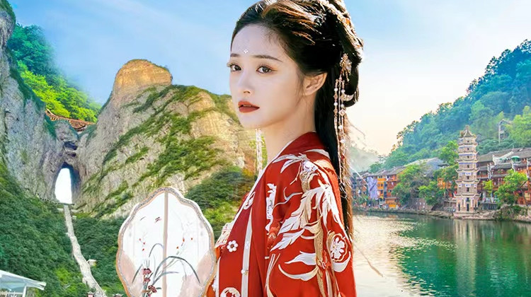 长沙+张家界+大峡谷+天门山+湘西土家族苗族自治州+凤凰古城4日3晚跟团游·全新升级2+1航空巴士+赠【天门山索道往返+大峡谷神泉湖游船】【绝版玻璃桥+天门山玻璃栈道+芙蓉镇+凤凰古城】品【土家三下锅】+夜游凤凰古城