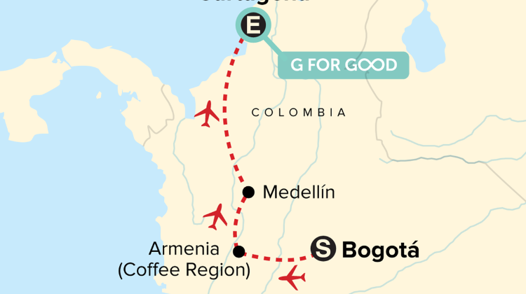 9-Day Explore Colombia Tour from Bogotá · Armenia, Medellín and Cartagena