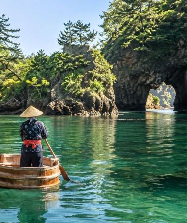 2D1N • Sado Island 2-Day: Gold Mine, Tub Boats & Taiko Drumming