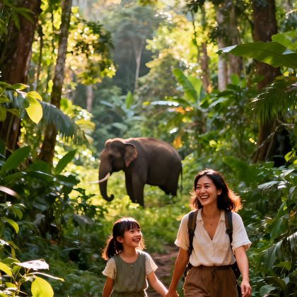 云南西双版纳+基诺山雨林徒步6日5晚拼小团