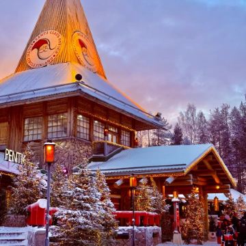 芬兰罗瓦涅米+凯米+列维+希尔克内斯+萨尼色尔卡8日7晚私家团