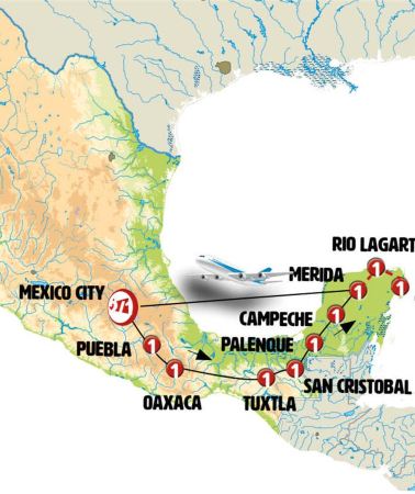 11D10N • Beautiful Mexico