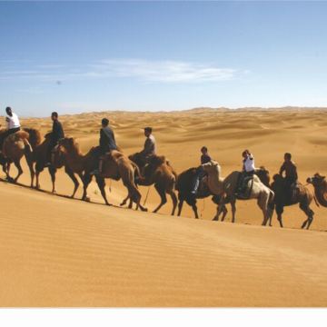 内蒙古鄂尔多斯+鄂尔多斯草原旅游区+夜鸣沙旅游区+成吉思汗陵旅游区3日2晚拼小团