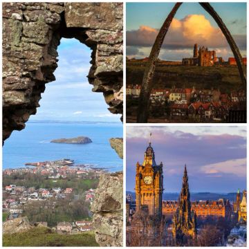 苏格兰+爱丁堡+圣安德鲁斯城堡+动感地球展示馆7日6晚拼小团