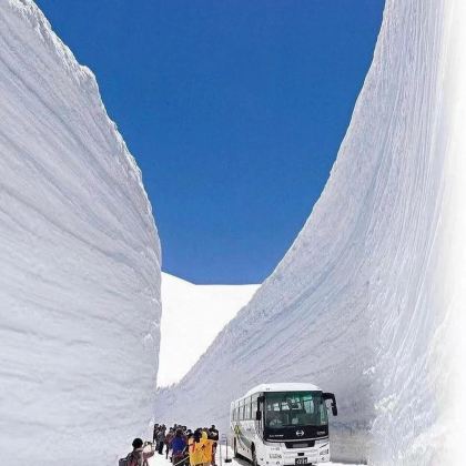 日本富山县立山町立山黑部阿尔卑斯山脉3日2晚跟团游