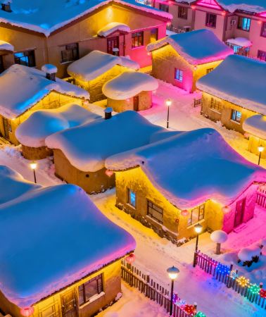 8日7晚 • 哈尔滨＋雪乡＋长白山＋延吉，暢玩萬達滑雪場