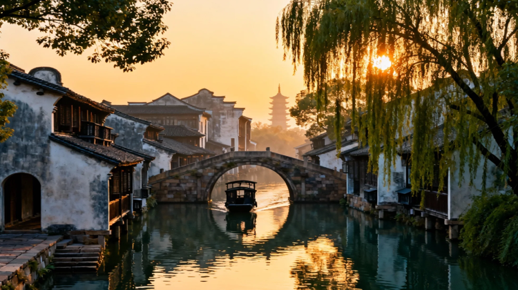 5-day 4-night · Private Tour · Hangzhou + Suzhou + Wuzhen
