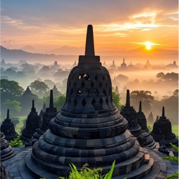 印度尼西亚巴厘岛蓝梦岛+日惹7日6晚私家团