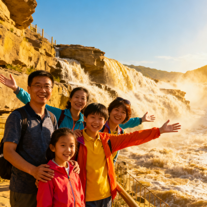 西安兵马俑+华清池+法门寺+华山+黄帝陵+壶口瀑布6日5晚跟团游