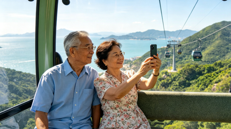 广州+深圳+香港+澳门+珠海+佛山7日6晚跟团游·粤港澳长者舒适团+赠维港夜游与俯视体验昂坪缆车+看广州塔+逛陈家祠+香港故宫