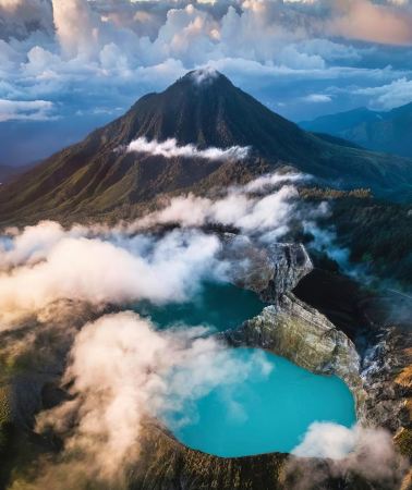 4D3N • Surabaya, Indonesia: Tumpak Sewu Waterfall + Mount Bromo+ Ijen Volcano