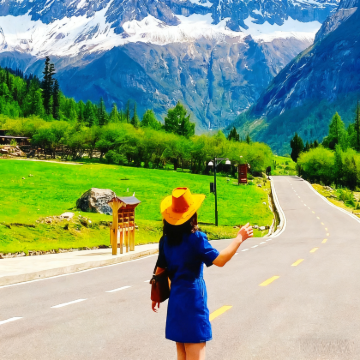 四姑娘山+新都桥+墨石公园景区+鱼子西+康定情歌(木格措)景区3日2晚跟团游