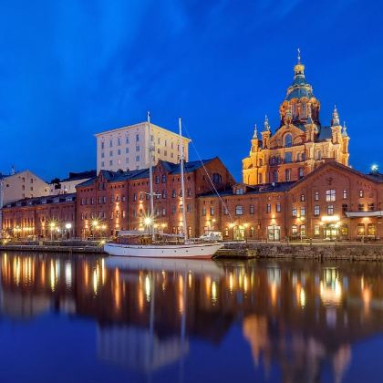 芬兰罗瓦涅米+赫尔辛基+凯米+萨尼色尔卡8日5晚私家团