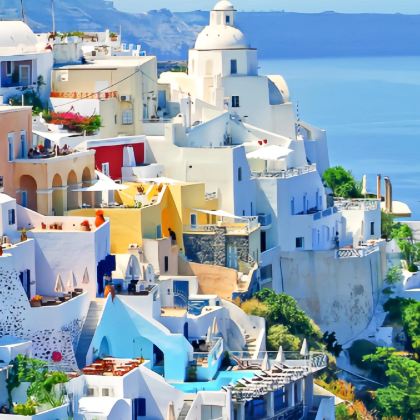 希腊圣托里尼2日1晚拼小团
