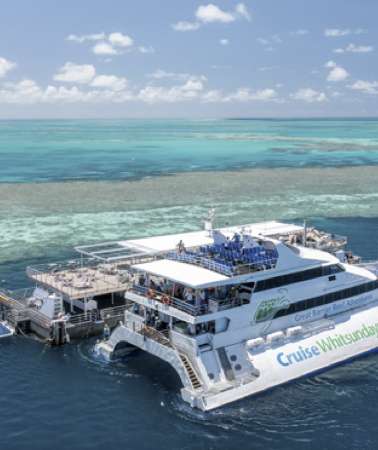 2D1N • Australia Whitsunday Islands + Hardy Reef + Whitehaven Beach Cruise + Itinerary does not include hotel