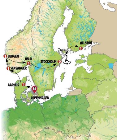 10D9N • From Copenhagen to Helsinki