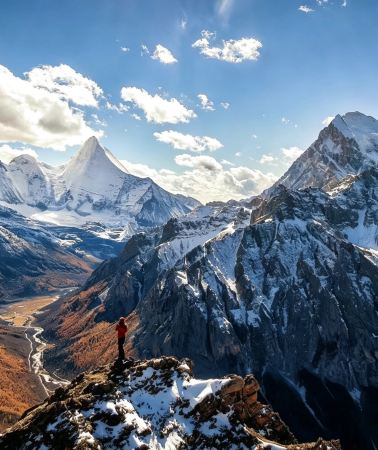 5D4N • Western Sichuan for nature lovers: Mount Siguniang + Xinduqiao + Yuzixi + Daocheng Yading - snow mountains, Tibetan grasslands & starry skies