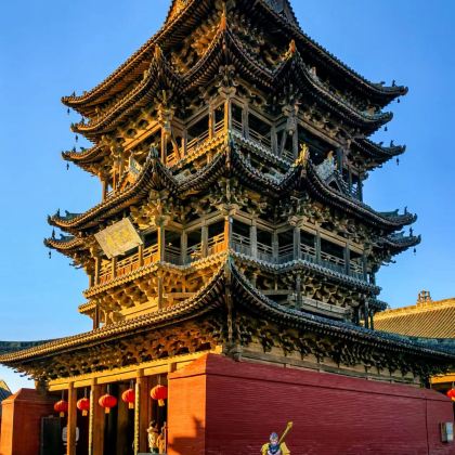 中国山西运城李家大院+后土祠+万荣县飞云楼景区+稷山稷王庙+大佛寺+马村砖雕墓2日1晚跟团游