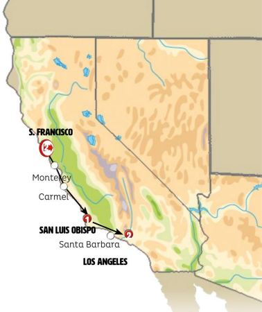 6D5N • From S. Francisco to Los Angeles