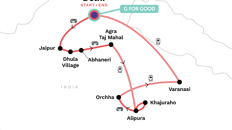 15-Day Essential India Palaces＆Traditions Tour·Delhi, Jaipur, Agra and Varanasi | Taj Mahal, Amber Fort, Ganges River and Hawa Mahal