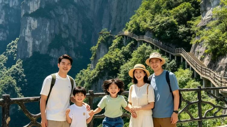 恩施市+恩施大峽谷+鶴峯屏山旅遊景區5日4晚跟團遊·恩施壹號+6月升級車型+贈大峽谷索道+入住1晚宣恩1晚大峽谷景區+贈竹筏體驗+兒童禮包