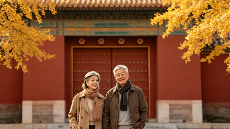 2-Day Book 7 Days Early, Lock in Holiday Inn Express Autumn-themed Beijing plan:The Palace Museum + Temple of Heaven: Hutong Rickshaw Tour