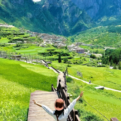 兰州+甘南+扎尕那+拉卜楞寺+甘加秘境7日6晚拼小团