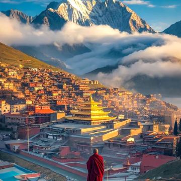 稻城亚丁+四姑娘山景区+鱼子西+新都桥+成都7日6晚私家团