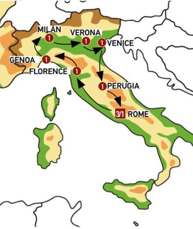 11D10N • Italian Treasures
