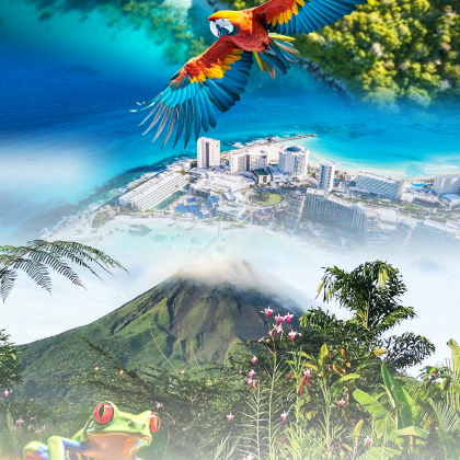 古巴+墨西哥+巴拿马+哥斯达黎加+牙买加+多米尼加共和国22日跟团游