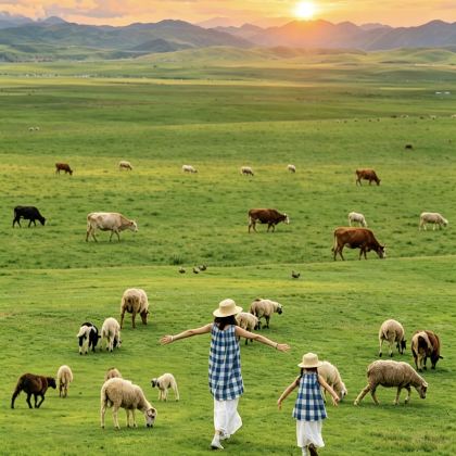 赤峰+坝上+乌兰布统旅游区+达达线+热阿线5日4晚拼小团