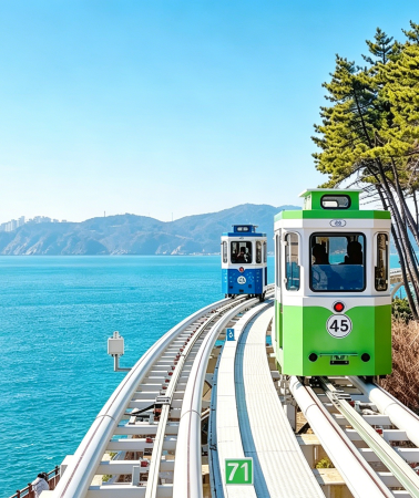 8D7N • Korea full-country tour: Jeju Udo Island + Busan Gamcheon Culture Village + Busan Haeundae + Jeonju Botanical Garden + Everland + Seoul Gyeongbokgung Palace + Myeongdong