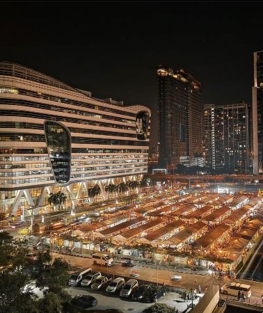 6天5晚 • 曼谷-芭達雅-羅勇「萬豪海景，網紅新地標一次全收」海景泳池度假飯店＋360°海上俱樂部＋美功鐵道火車穿市＋丹嫩沙朵水上市場搖船