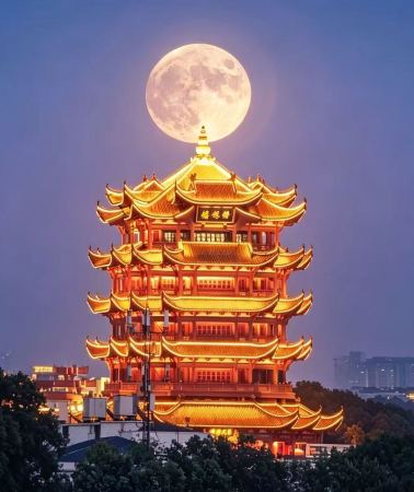 3D2N • Wuhan + Yellow Crane Tower + East Lake Scenic Area