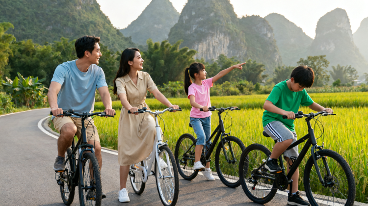 6D5N · Group Tours · China + Guilin + Yangshuo + Longji Rice Terraces + Guilin Li River Scenic Area + Guilin Ancient East Scenic Area