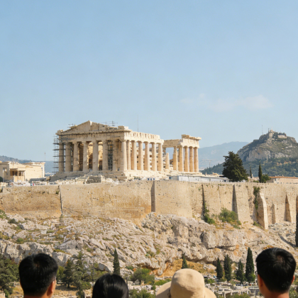 希腊雅典+扎金索斯+德尔菲+迈泰奥拉+圣托里尼10日9晚自由行