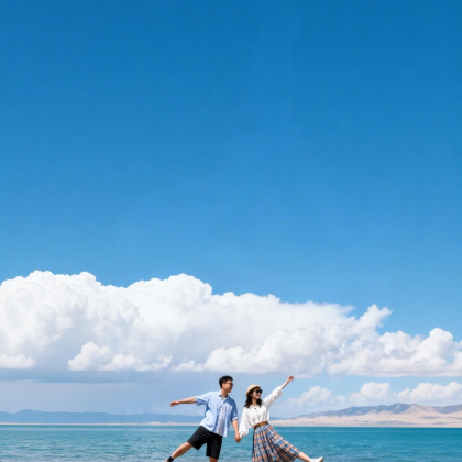 青海湖景区+茶卡盐湖+敦煌莫高窟+鸣沙山+嘉峪关+张掖6日5晚私家团